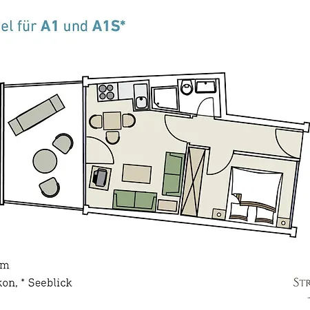 Strandidyll, 54 - Typ A1